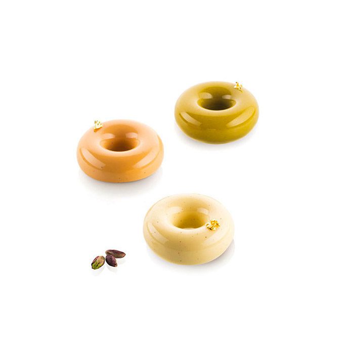 DONUTS GOURMAND 80 – MOULE EN SILICONE 72H27MM - AWANY TRADE