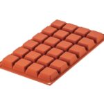 SF351 MOULE EN SILICONE CARRE 3x3x1,5CM