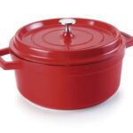 FAITOUT ROUGE EN FONTE D'ALUMINIUM D.28 CMS.
