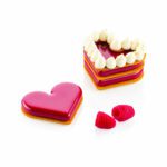 LEVEL HEARTS 35-SILICONE MOULDN°8.80X66H12MM