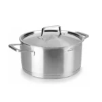 FAITOUT AVEC COUVERCLE ACIER INOXYDABLE INOX 18 CM