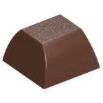 CHOCOLATE MOULD TEXTURED CUBE