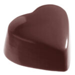 Moule à chocolat coeur haute plat CW1214