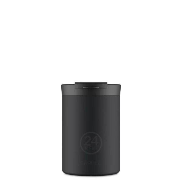 TRAVEL TUMBLER 350ML STONE TUXEDO BLACK