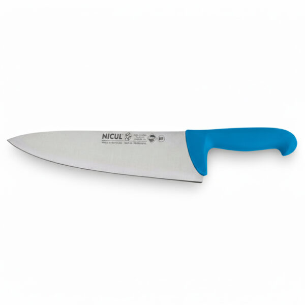COUTEAU DE BOUCHER BLEU 25CM