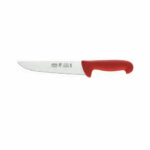 COUTEAU DE BOUCHER ROUGE 20 CM