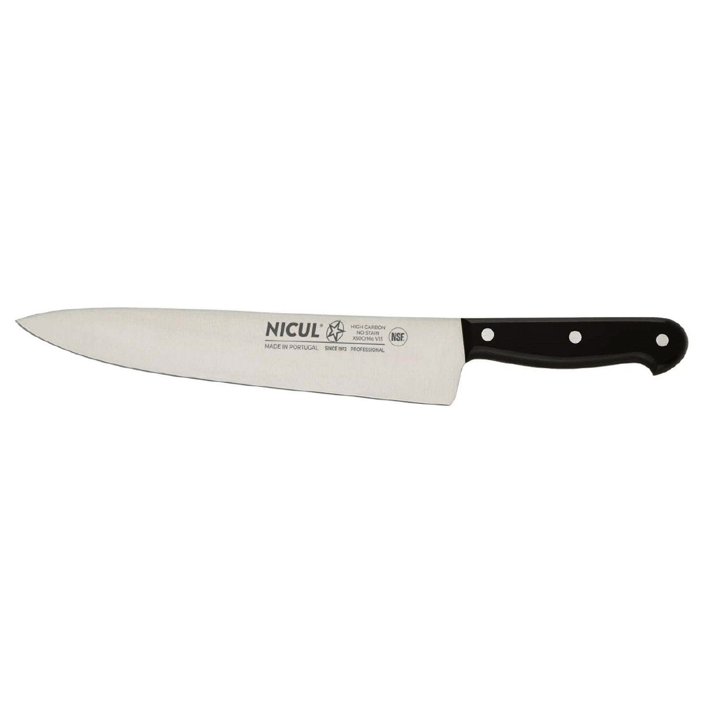 COUTEAU-DE-CHEF-30-CM-NOIR - AWANY TRADE