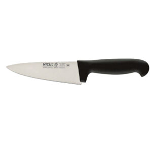 COUTEAU DE CHEF / CUISINE 30 CM NOIR