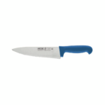 COUTEAU DE CHEF ONDULE BLEU 20CM