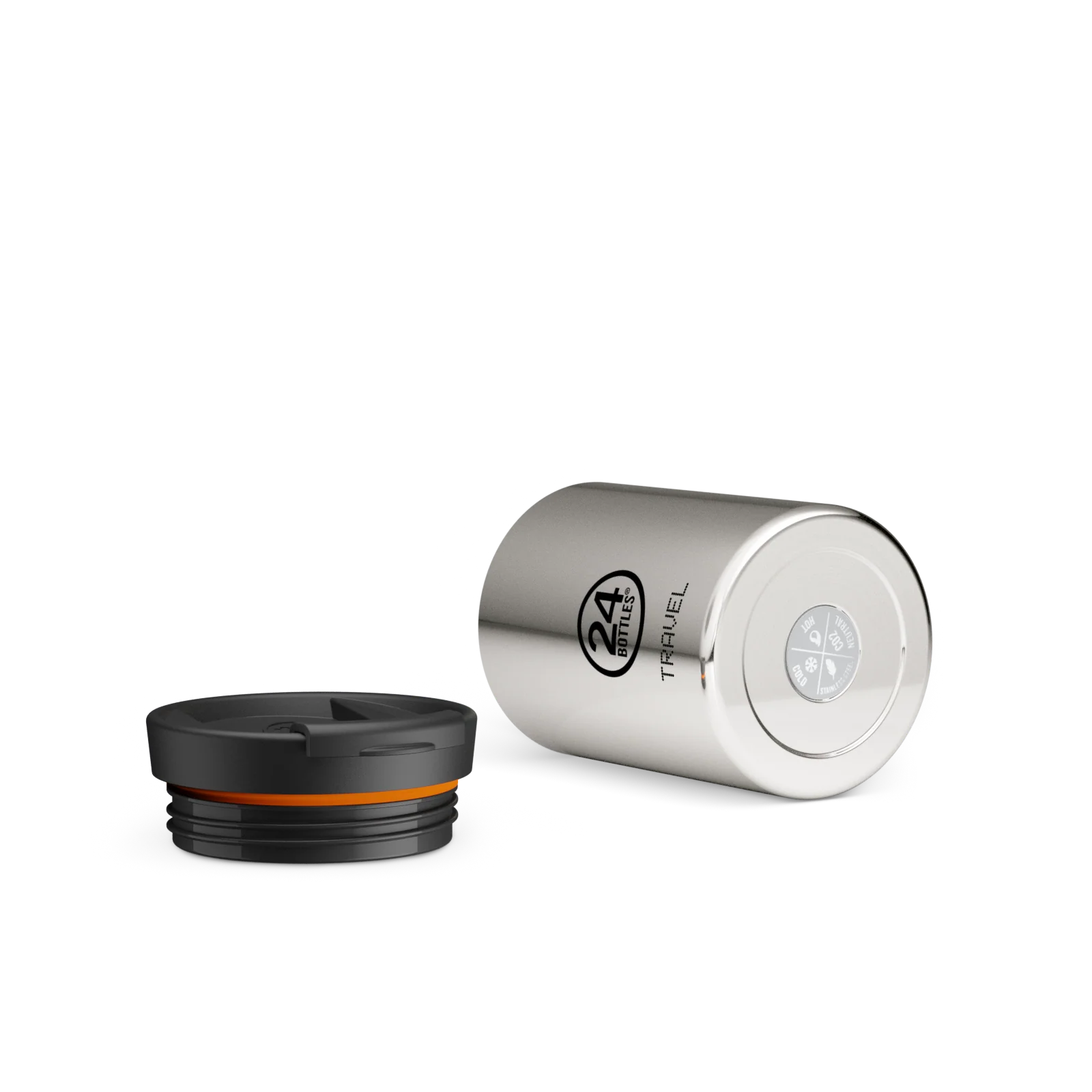 TRAVEL TUMBLER 350 MIRROR STEEL – Image 2