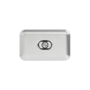 LUNCHBOX BRUSHED STEEL